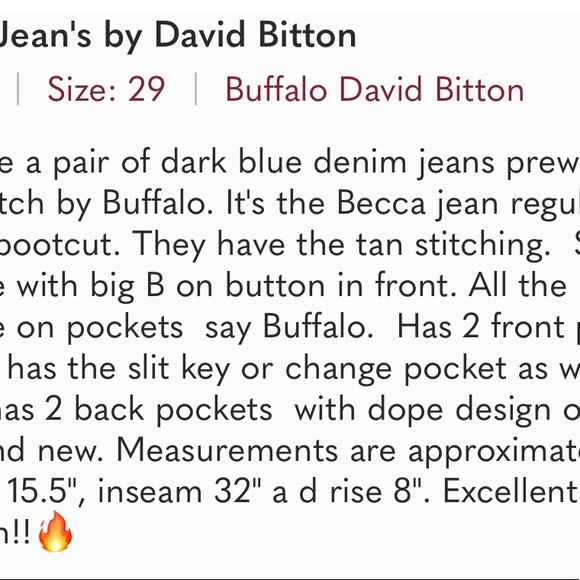 Buffalo Jean's by David Bitton - Picture 5 of 5